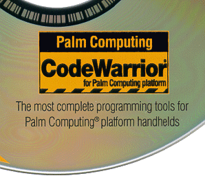The 3COM CodeWarrior for Palm Computing Release 5 CD